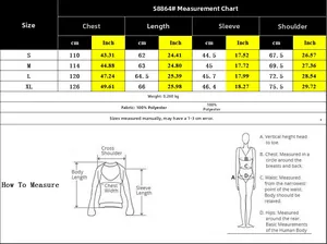 Detaillierte Größentabelle für Damen-Kapuzenpullover mit Maßen für Brust und Länge