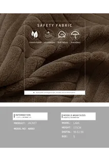 Détail de la texture du velours côtelé marron montrant la respirabilité et la douceur