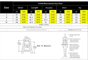 Detailed size chart for cotton linen romper showing measurements in cm and inches for S-XL
