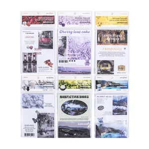 Dream Island series 50-piece Korean style decorative stationery memo pads in 6 styles
