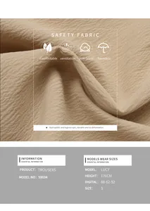 Macro shot of breathable khaki fabric with textured ribs and moisture-wicking properties