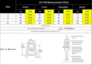Tableau des tailles pour robe brodée sans manches avec mesures en cm et pouces