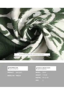 Detailed view of breathable cotton fabric with green and cream ethnic geometric print