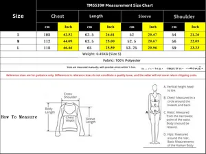 Size guide for bow-knot jacquard sweater showing measurements in cm and inches