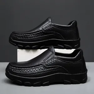 Men Casual Loafers Waterproof Non-Slip Chef Shoes Garden Driving Shoes Lightweight Breathable EVA Footwear