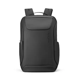 Mark Ryden business laptop backpack in matte black waterproof fabric for travel