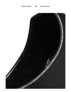 Detailed macro view of the cushioned interior and textured insole of these chef shoes