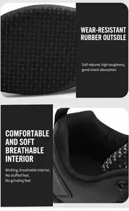 Detailed view of durable rubber outsole with non-slip texture and breathable mesh inner lining