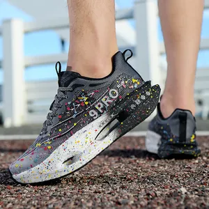 Scarpe da corsa Chitu 9PRO con design a spruzzi colorati e suole ammortizzanti cave