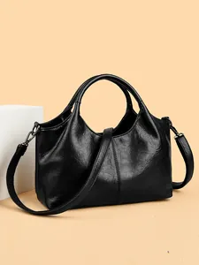 Dames PU Leren Handtas Grote Capaciteit Schoudertas Met Verstelbare Riem Voor Dagelijks Woon Werkverkeer Urban Tote