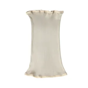 Winter thermal mulberry silk belly warmer with seamless high elastic ribbed knit design