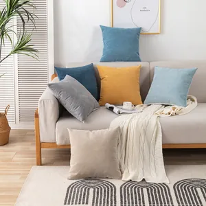 Waterproof non-slip sofa cushion covers in various colors for pet protection