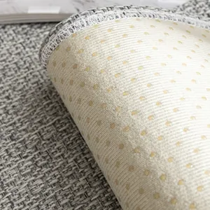 Sofaüberzug im japanischen Leinenstil mit rutschfester Rückseite und verstärktem Saum