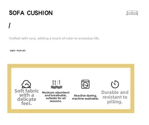 Detail of soft breathable chenille sofa cover fabric featuring durable woven texture