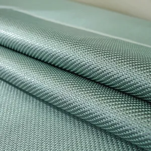 Tapis de canapé en soie glacée lavable vert menthe avec texture tissée antidérapante