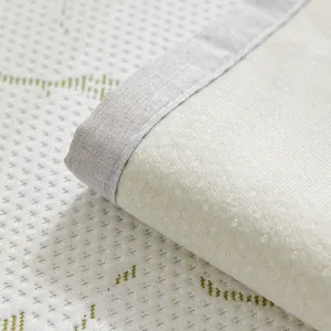 Non-slip ice silk sofa cover cushion with cooling fabric and anti-skid backing detail