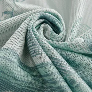 Breathable cooling ice silk sofa cover with striped honeycomb weave texture
