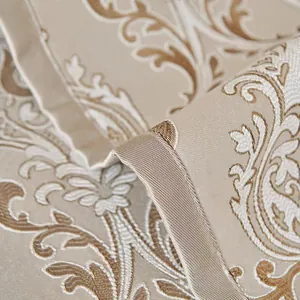 Funda de sofá de estilo europeo con textura jacquard y bordado de damasco elegante