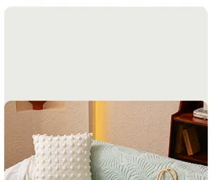 Close-up of mint green summer cool feeling sofa cover with quilted anti-slip texture