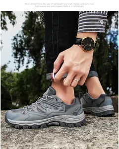 Detailansicht der leichten EVA-Sohle mit rutschfestem Profil für Outdoor-Wanderschuhe