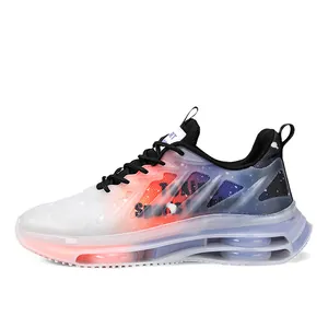 Zapatillas deportivas para hombre con parte superior de TPU y suela de aire completa