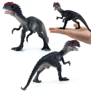 Realistic Dilophosaurus Dinosaur Figure Toy Jurassic Predator Model Educational Animal Figurine For Kids Home Decor Gift