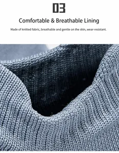 Macro shot of breathable knit fabric lining for comfortable sport sneakers in blue-grey