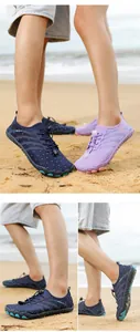 Quick-dry outdoor wading shoes with breathable mesh and anti-slip rubber grip soles
