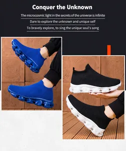 Detailed macro view of elastic knitted mesh upper with breathable diamond pattern