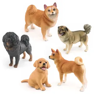 Realistic Dog Breed Figurines Plastic Simulation Animal Models For Educational Learning Home Desk Decoration Gift