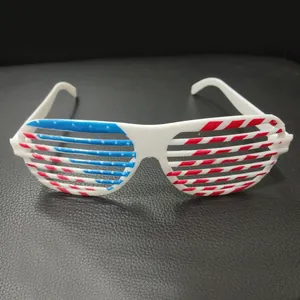 Lunettes à volet drapeau USA pour la fête de l'Indépendance et événements festifs