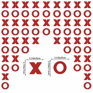 1.5m Valentine's Day XOXO red heart banner with 10 letters for wedding party decor