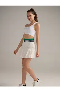 Reggiseno sportivo con cerniera anteriore a sostegno elevato per yoga e palestra
