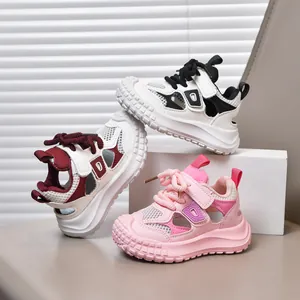 Sandali Sportivi per Bambini in Rete Traspirante Chiusura a Strappo Scarpe Casual Outdoor Ragazzi Ragazze Sneaker Antiscivolo