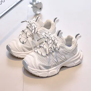 Kinder Atmungsaktiv Mesh Chunky Sneaker Rutschfeste Sportliche Freizeitschuhe Für Jungen Mädchen Bequeme Laufschuhe