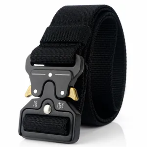 Taktischer Herrengürtel Aus Nylon Mit Schnellverschluss Aus Zinklegierung Robuster Gurtbandgürtel Für Outdoor Sport Kampf Arbeit