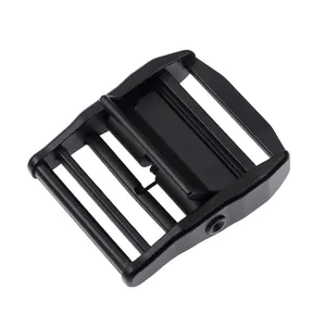 High Strength Zinc Alloy Tactical Belt Buckle Quick Release Cam Buckle For Canvas Belt Webbing Metal Fastener Model E2438 Black Hardware