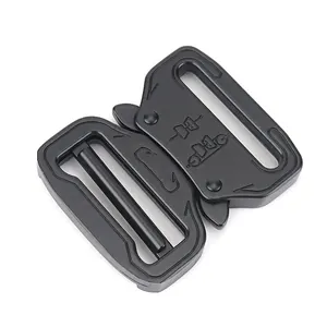 Tactical Quick Release Heavy Duty Zinc Alloy Belt Buckle For Outdoor Combat Sport Webbing Belt Accessory Hardware