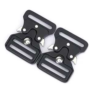 Heavy Duty Zinc Alloy Tactical Quick Release Buckle Cobra Style Fastening Clip For Canvas Belt Bags Outdoor Gear Accessories