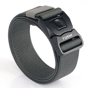 Tactical nylon belt for men with quick release buckle for outdoor military activities