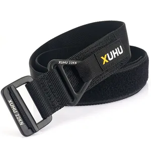 Tactical nylon belt with heavy duty alloy steel buckle and 22KN strength rating