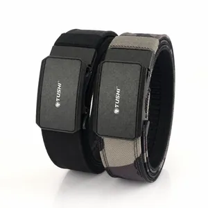 Zinklegering automatische gesp en nylon tactische riem in zwart en camouflage