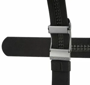 Close-up of flexible 1100D nylon belt webbing with durable PE anti-slip backing