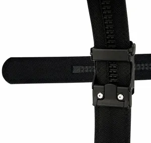 Λεπτομέρεια ζώνης nylon 1100D με φιλμ PE και ανθεκτική πόρπη ταχείας απελευθέρωσης