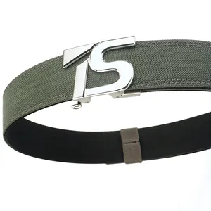 Heren Tactische Riem 304 Roestvrij Staal Automatische Gesp Dubbellaagse 1100D Nylon Webbing Outdoor Militaire Riem