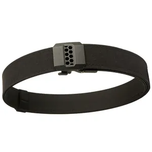 Heavy duty double layer nylon tactical belt with black honeycomb quick release buckle