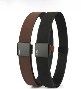 Detail of tactical nylon belts with PE support sheet and matte TUSHI automatic buckle