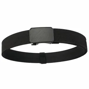 Ceinture Tactique Homme Boucle Automatique Sangle Nylon Tissage Double Couche Ajustable pour Entraînement Extérieur