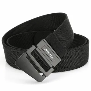 Cintura Intrecciata in Nylon Casual da Uomo Con Fibbia a Doppio Anello in Lega di Zinco Cinturino in Vita Intrecciato Regolabile Tattico da Esterno per Uomo
