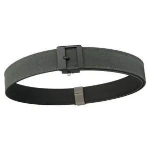 Men Tactical Belt Thickened Double Layer Nylon Web Belt With Automatic Alloy Buckle Casual Outdoor Duty Belt For Men Adjustable Durable Waistband